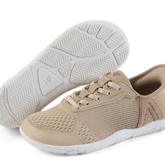 Hike footwear Women's Beige Sneakers Zero Drop Sole size 9/9.5 - Picture 7 of 16